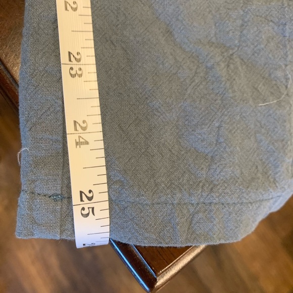 Womans Wide Leg Jumpsuit 100% Cotton Size XXL Sage - Picture 7 of 7